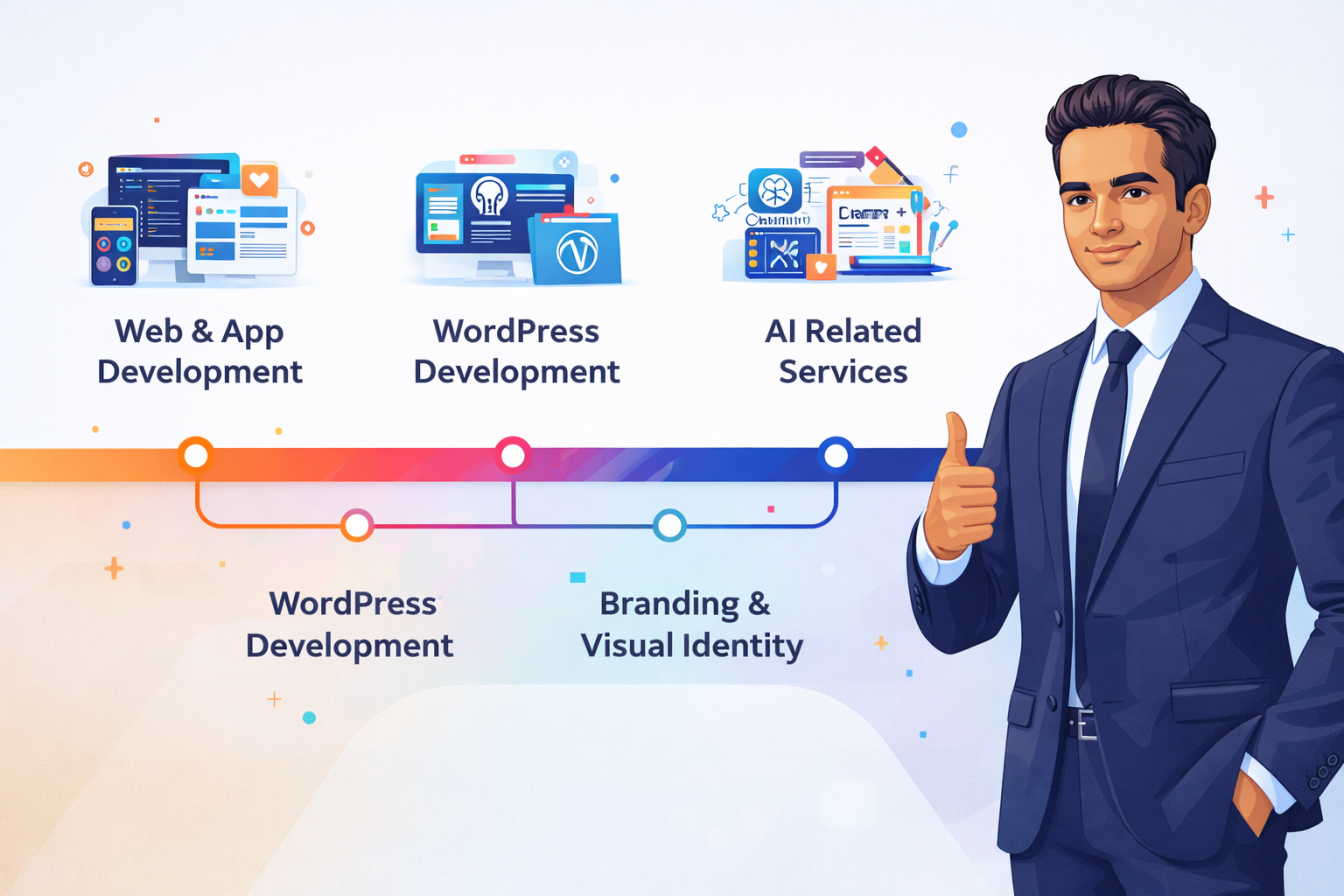 Desk Setup and Skills Visualization